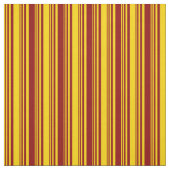 Gelbes und dunkles rotes Muster Stoff (Muster)