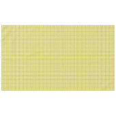Gelbes und grau gepolstertes Diamantquadrat-Muster Tischdecke (Vorderseite (Horizontal))