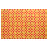 Gelbes und rotes Tupfen-Gewebe Stoff (Fat Quarter (45,7 x 55,9 cm))