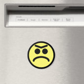 Gelbes Unibrow, gefroren Magnet (In Situ (Geschirrspüler))