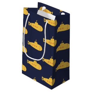 Gelbes Unterseeboot Kleine Geschenktüte