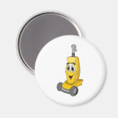 Gelbes Vakuumreinigungsmittel Magnet (Vorderseite/Rückseite)