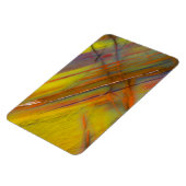 Gelbes versteinertes Holz Magnet (Linke Seite)