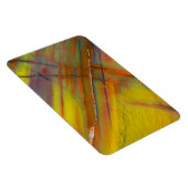 Gelbes versteinertes Holz Magnet (Rechte Seite)