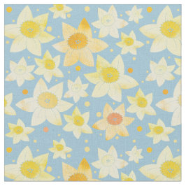 Gelbes Wasserfarben-Muster Stoff