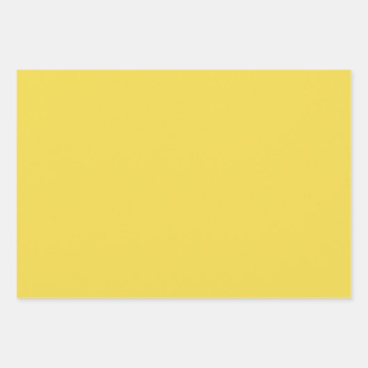 gelbes weißes Muster für einfache Streifen Geometr Geschenkpapier Set (Vorderseite 2)