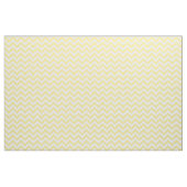 Gelbes weißes Trendy Zickzack Muster-Gewebe Stoff (Fat Quarter (45,7 x 55,9 cm))