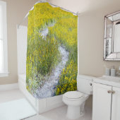 Gelbes Wildblume Duschvorhang (Beispiel)