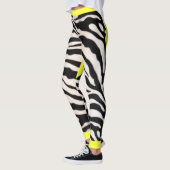 Gelbes Zebra Leggings (Links)