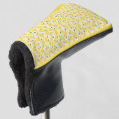 Gelbes Zitronenfrucht Golf Headcover (3/4 Vorderseite)
