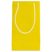 Gelbfarbener Name der Sonnenblume Kleine Geschenktüte (Vorderseite)