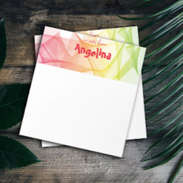 Gelbfarbenes Splint-Notizblock Notizblock