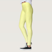 Gelbfärbung der weißen Punkte Leggings (Links)