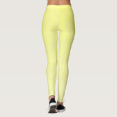 Gelbfärbung der weißen Punkte Leggings (Rückseite)