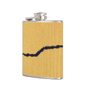 Gelbfärbung Flachmann (Links)