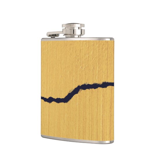 Gelbfärbung Flachmann (Links)