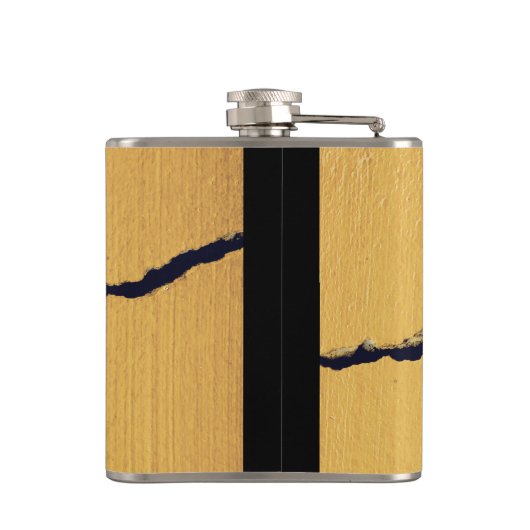 Gelbfärbung Flachmann (Rückseite)