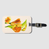 Gelbfärbung Gepäckanhänger (Vorderseite (Horizontal))