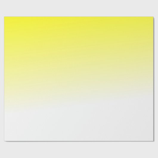 Gelbfärbung Geschenkpapier (Flach)