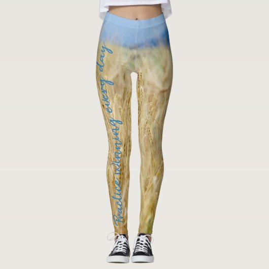Gelbfeld Leggings (Vorderseite)