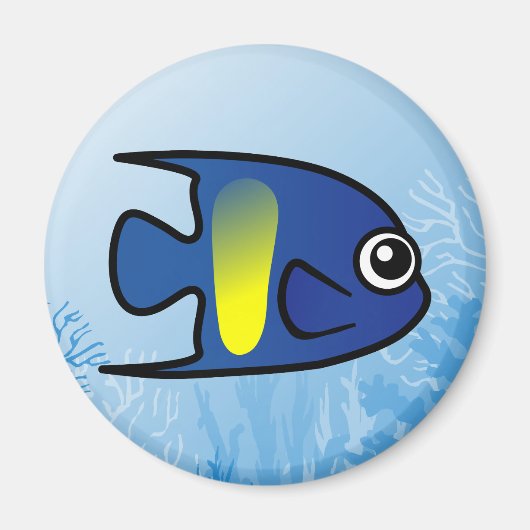 Gelbfisch Magnet (Vorne)