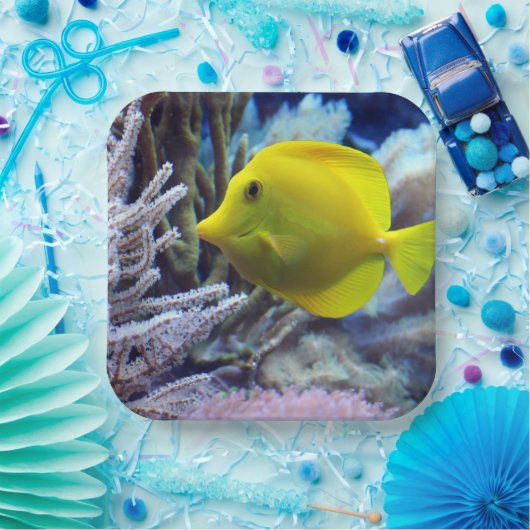 Gelbfisch Pappteller (Party)