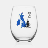 Gelbfläche Weinglas Ohne Stiel (Vorderseite)