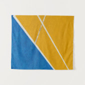 Gelbflächendecke Wandteppich (Vorderseite (Horizontal))