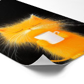 Gelbflaume Poster (Ecke)