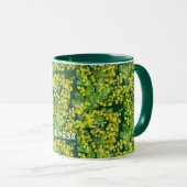 Gelbflaumige Blume Tasse (VorderseiteRechts)