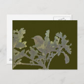 Gelbfliege Postkarte (Vorne/Hinten)