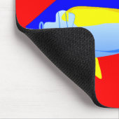 Gelbflossen-Thunfisch Mousepad (Ecke)