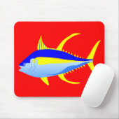 Gelbflossen-Thunfisch Mousepad (Mit Mouse)