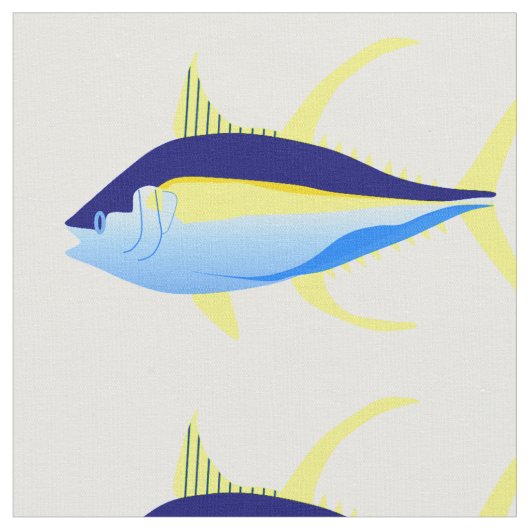 Gelbflossen-Thunfisch Stoff (Nahaufnahme)