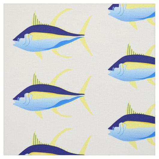 Gelbflossen-Thunfisch Stoff (Muster)