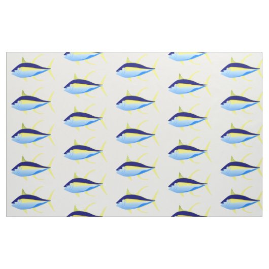 Gelbflossen-Thunfisch Stoff (Fat Quarter (45,7 x 55,9 cm))