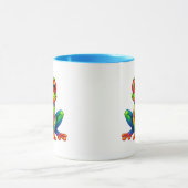 Gelbflossenfrosch. Tasse (Zentrum)