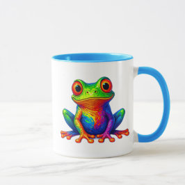 Gelbflossenfrosch. Tasse
