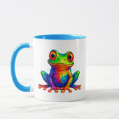 Gelbflossenfrosch. Tasse (Links)