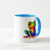 Gelbflossenfrosch. Tasse (VorderseiteRechts)