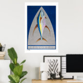 Gelbflossenposter, -drucke und -rahmen poster (Heimbüro)
