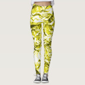 Gelbfolie Leggings (Vorderseite)