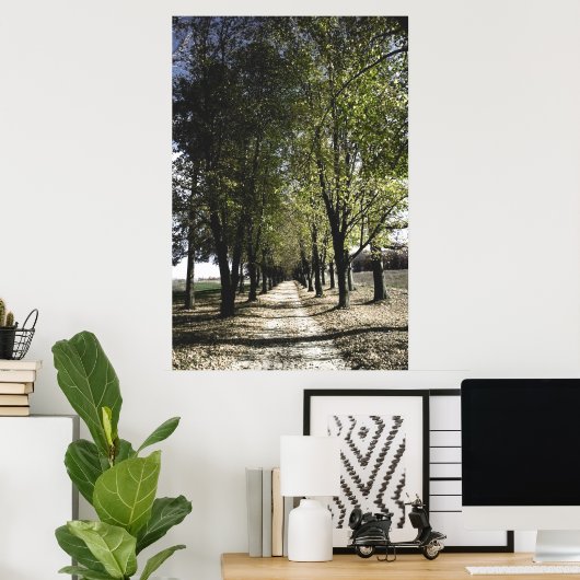 Gelbforst-Poster Poster (Heimbüro)