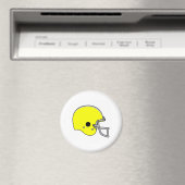 Gelbfußballhelm Magnet (In Situ (Geschirrspüler))