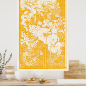 Gelbgarten Poster (Küche)
