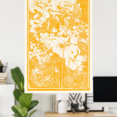 Gelbgarten Poster (Heimbüro)