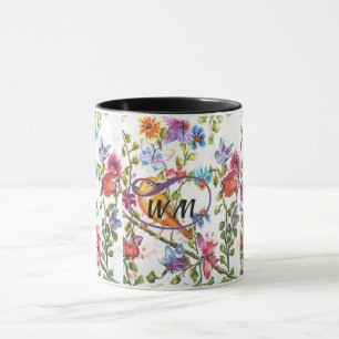GELBGEBURTE WASSERFARBE BLUME TASSE
