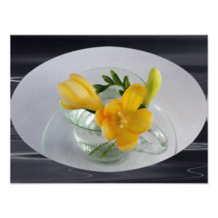 Gelbgefrierknospen Fotodruck