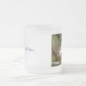 Gelbgekrönter Nachtreiher Mattglastasse (Mittel)