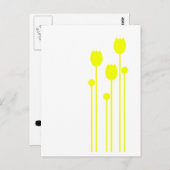 Gelbgelb, Vintag Postkarte (Vorne/Hinten)